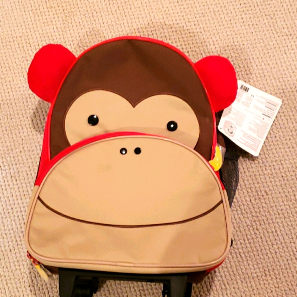 New kid's Monkey suitcase